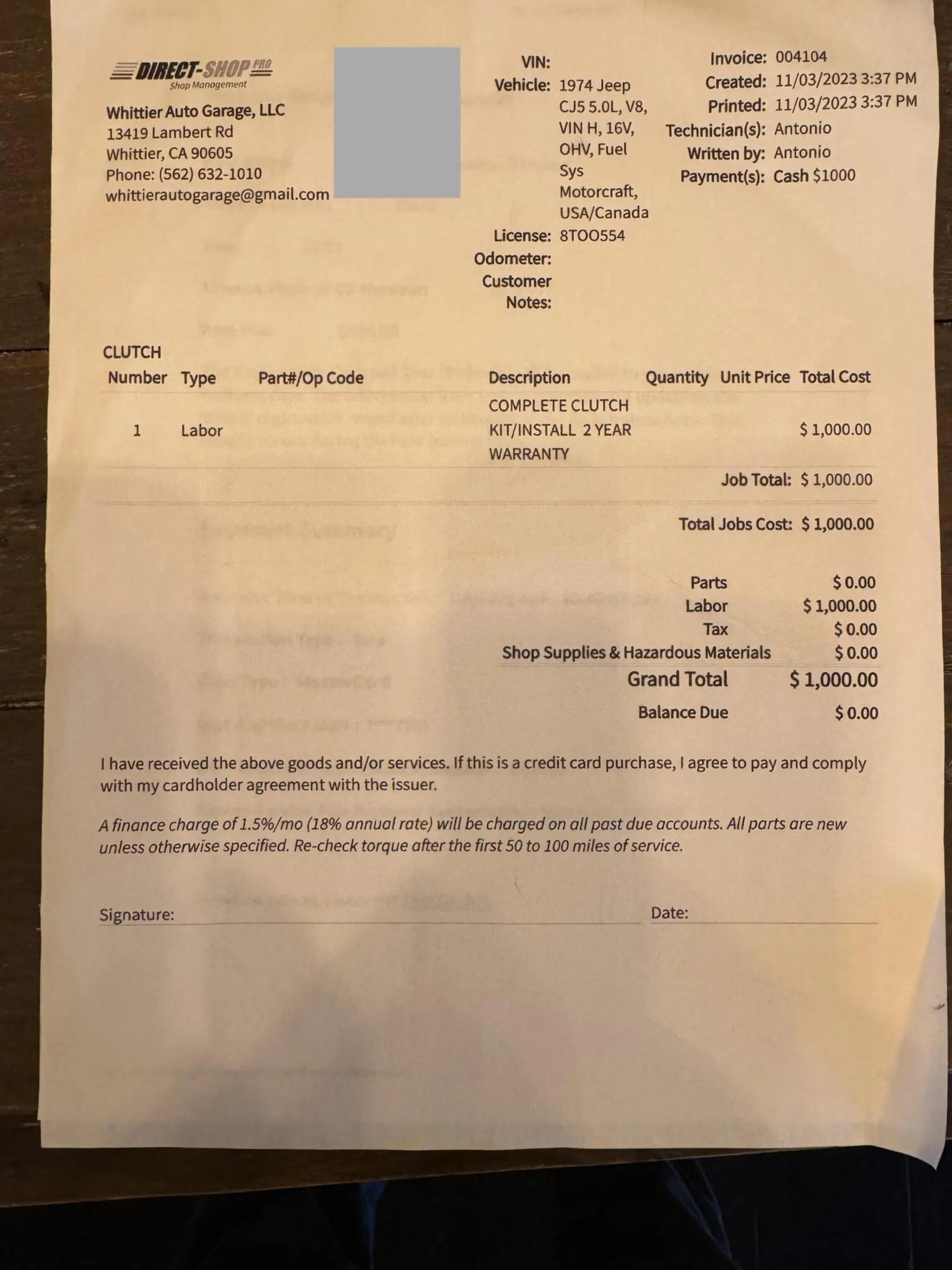 Sold: 1974 Jeep CJ-5 4x4