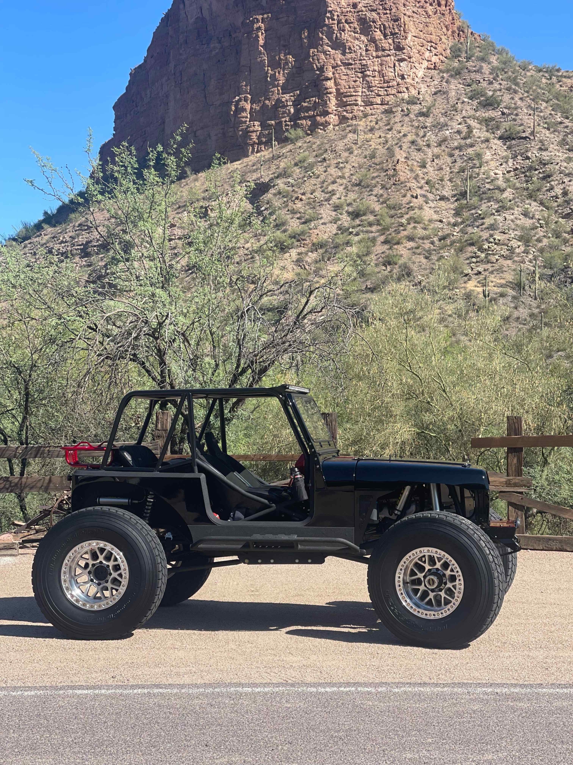 Heavily-Modified 1995 Jeep Wrangler - 4