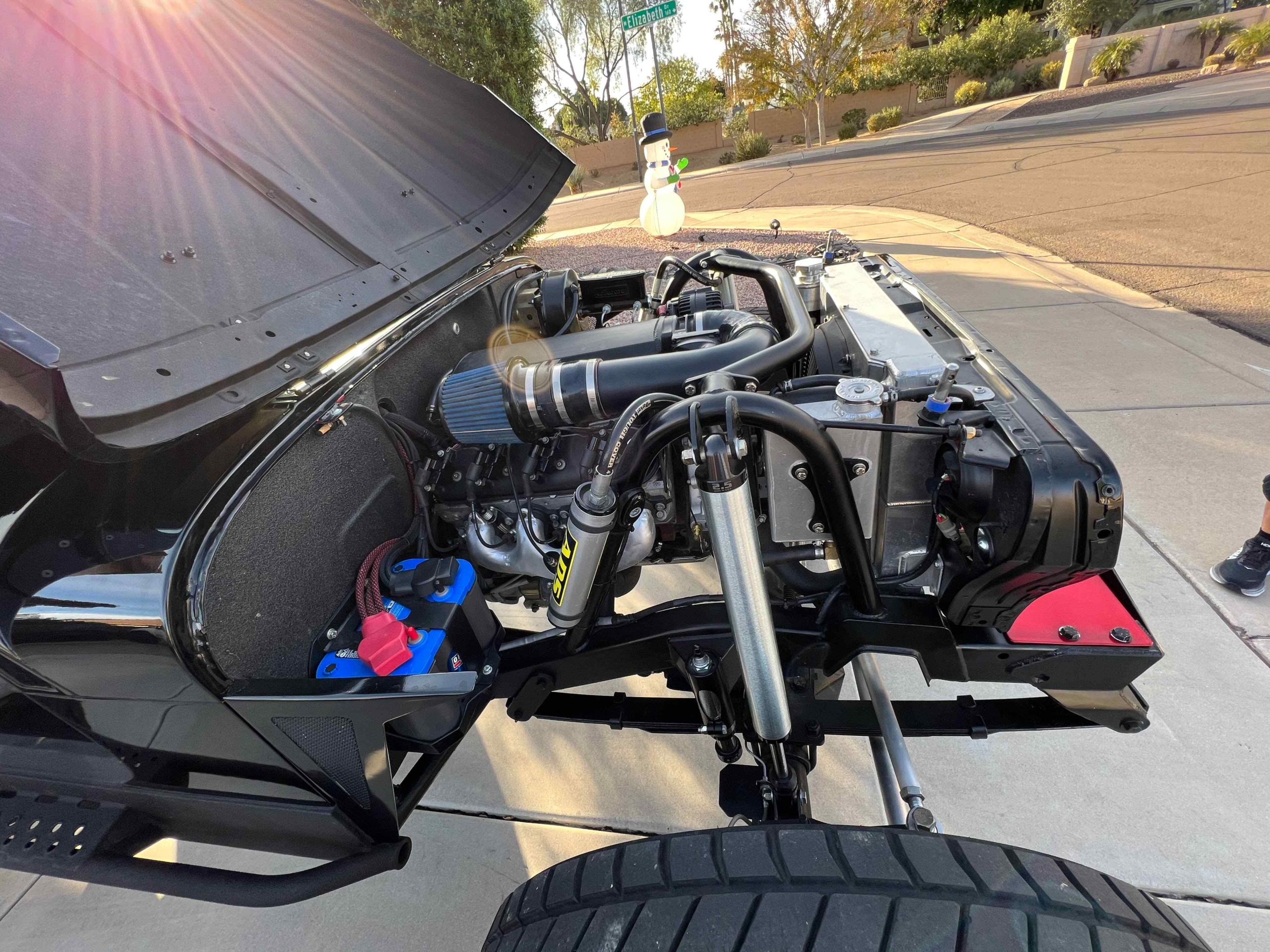 Heavily-Modified 1995 Jeep Wrangler