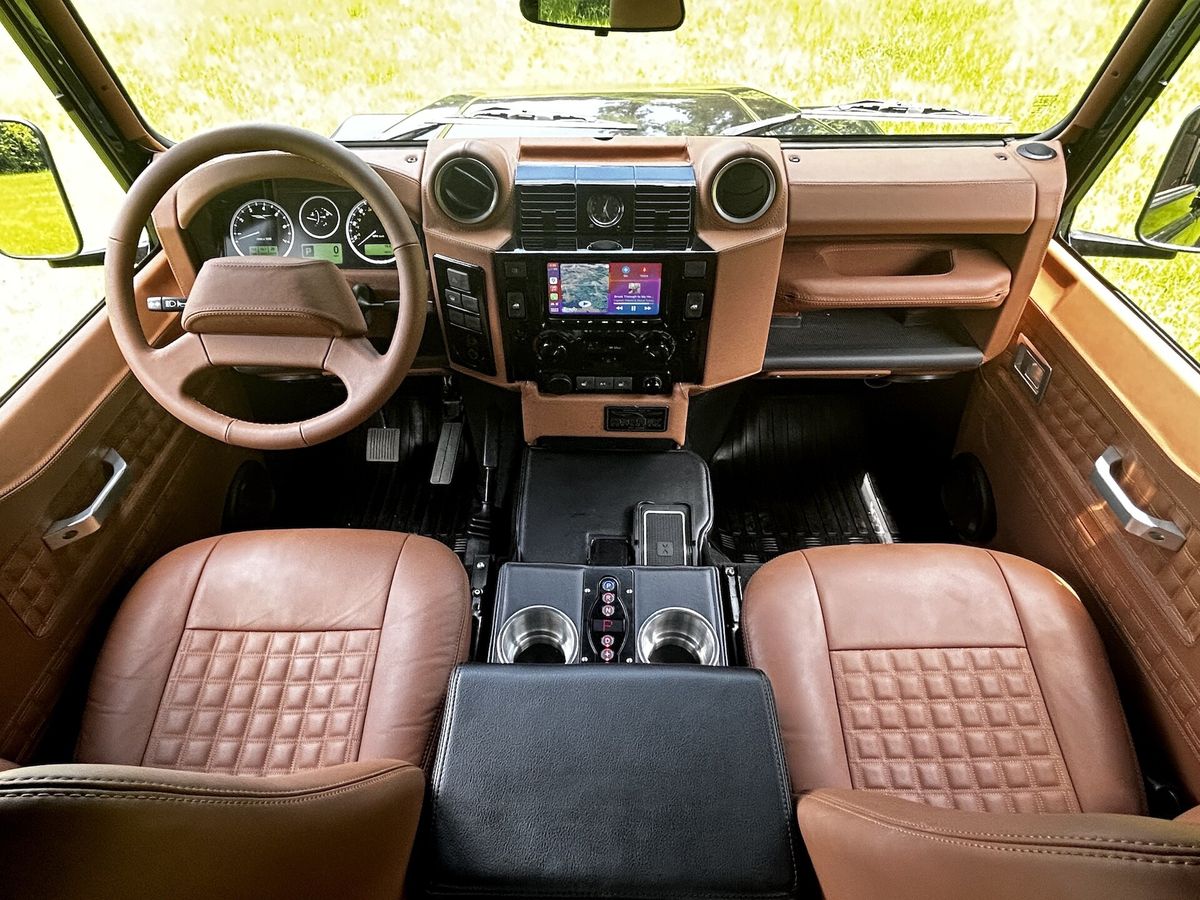 6.2L LS3 Powered-1997 Land Rover Defender 110 Double Cab Pickup