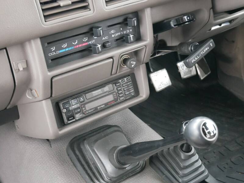 1992 Isuzu Rodeo Camper