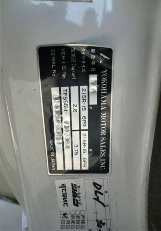 1992 Isuzu Rodeo Camper