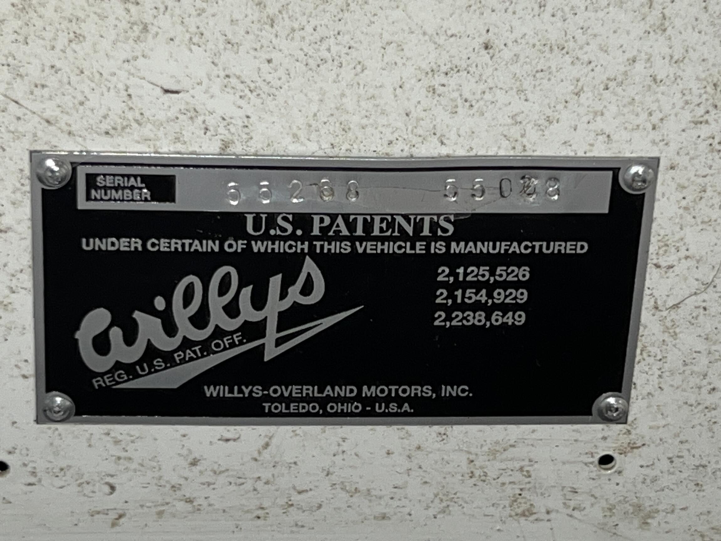 1960 Willys Jeep Pickup 4×4