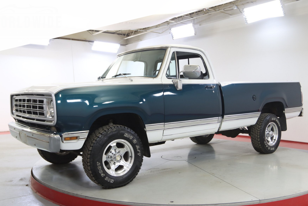 Sold: 1976 Dodge W200 Pickup 4x4-1