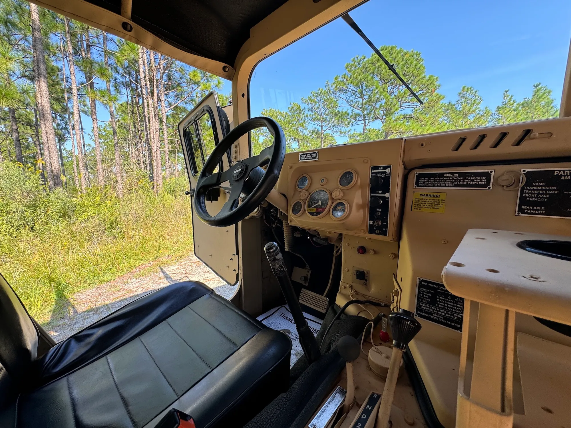 1989 AM General M998A1 4-Door Soft Top